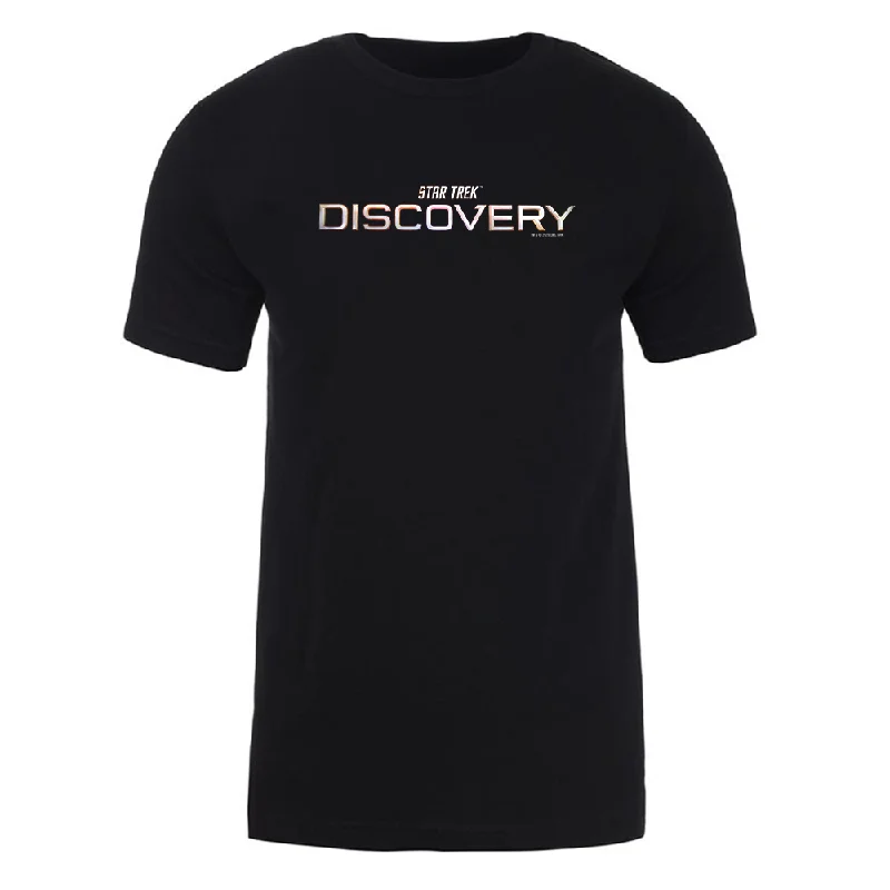 Year-End Sale Star Trek: Discovery Season 3 Logo Adult Short Sleeve T-Shirt