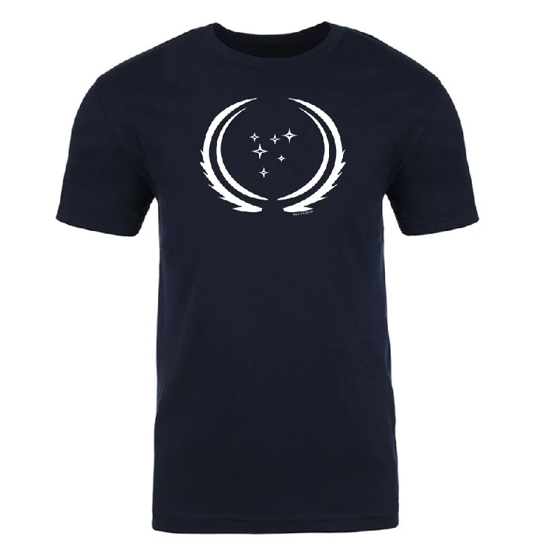 Cash Savings Star Trek: Discovery 32nd Century United Federation of Planets Flag Navy Adult Short Sleeve T-Shirt Cash Savings Star Trek: Discovery 32nd Century United Federation of Planets Flag Navy Adult Short Sleeve T-Shirt