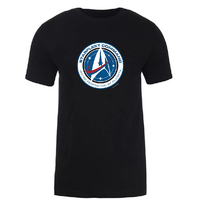 Referral Discount Star Trek: Discovery Starfleet Command Adult Short Sleeve T-Shirt
