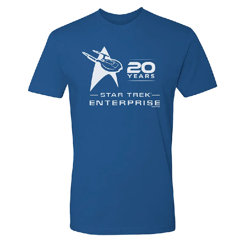 Don't Delay Star Trek: Enterprise 20th Anniversary Adult Short Sleeve T-Shirt