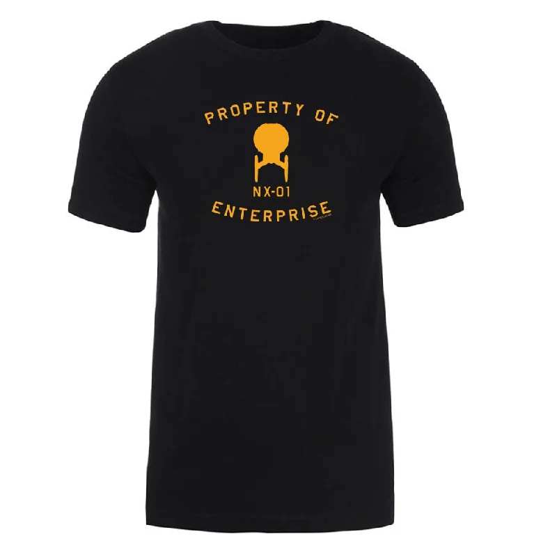 Weekend Bargains to Savor Star Trek: Enterprise Property of Enterprise Adult Short Sleeve T-Shirt Weekend Bargains to Savor Star Trek: Enterprise Property of Enterprise Adult Short Sleeve T-Shirt