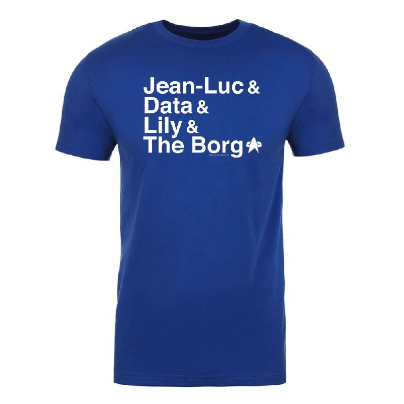 Reduced Price Star Trek: First Contact Names Adult Short Sleeve T-Shirt