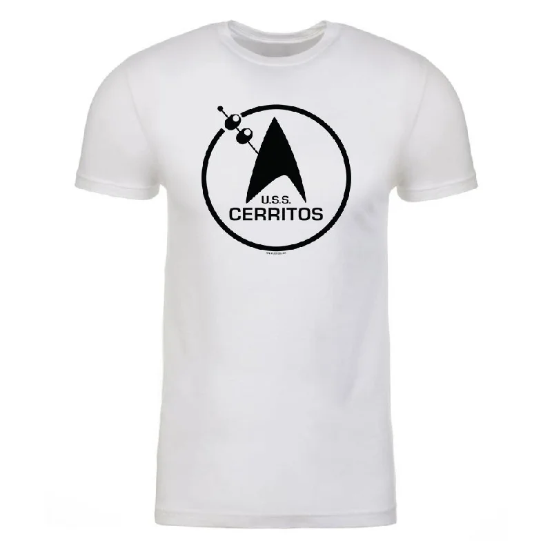 Act Now Star Trek: Lower Decks Cerritos Bar Logo Adult Short Sleeve T-Shirt