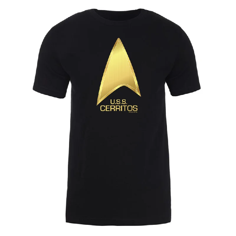 Value Deals Star Trek: Lower Decks U.S.S Cerritos Adult Short Sleeve T-Shirt