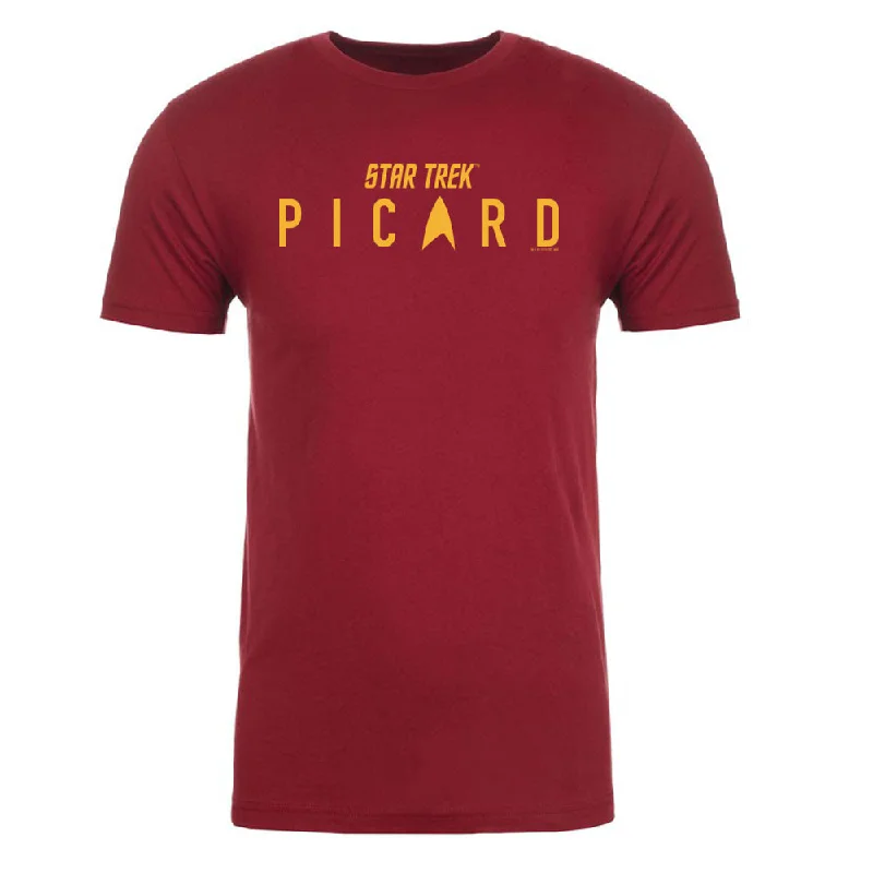 Must-Have Deals Star Trek: Picard Logo Adult Short Sleeve T-Shirt