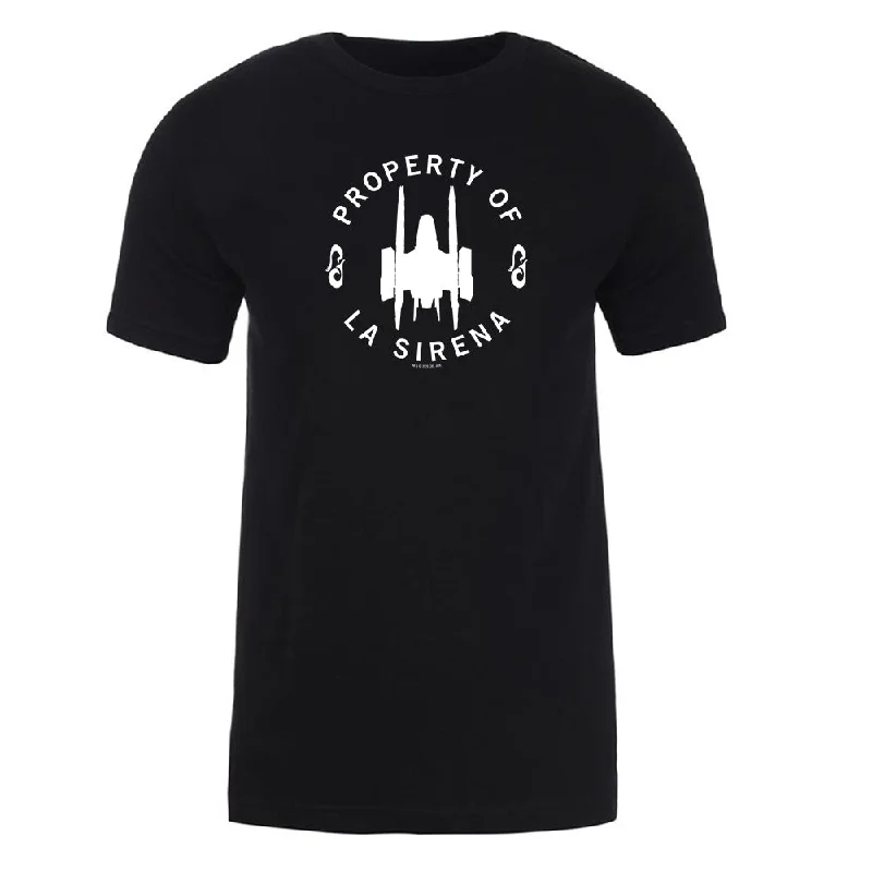 YEAR-End Sale Star Trek: Picard Property of La Sirena Adult Short Sleeve T-Shirt