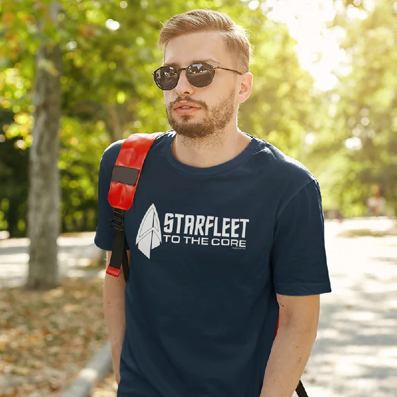 Time-Limited Offer Star Trek: Picard Starfleet to the Core Adult Short Sleeve T-Shirt Time-Limited Offer Star Trek: Picard Starfleet to the Core Adult Short Sleeve T-Shirt
