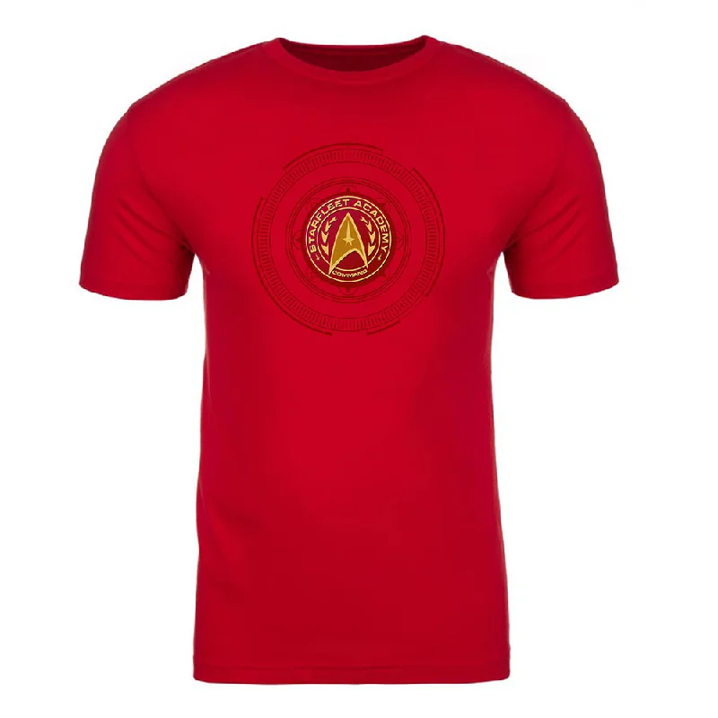 Weekend Deals That Sparkle Star Trek Starfleet Academy Command Badge Adult Short Sleeve T-Shirt Weekend Deals That Sparkle Star Trek Starfleet Academy Command Badge Adult Short Sleeve T-Shirt