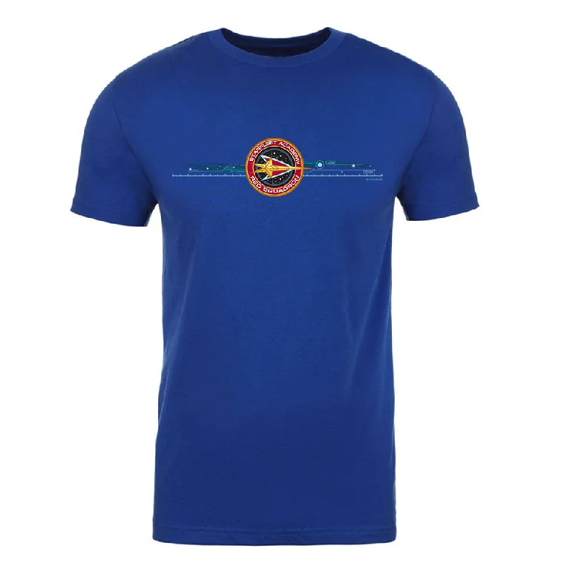 Can't Resist Star Trek Starfleet Academy Red Squadron Adult Short Sleeve T-Shirt