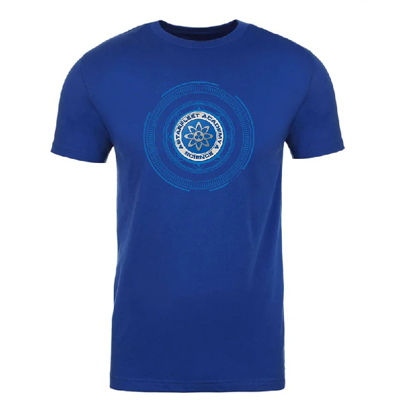 Weekend Offers That Shine Star Trek Starfleet Academy Science Badge Adult Short Sleeve T-Shirt Weekend Offers That Shine Star Trek Starfleet Academy Science Badge Adult Short Sleeve T-Shirt