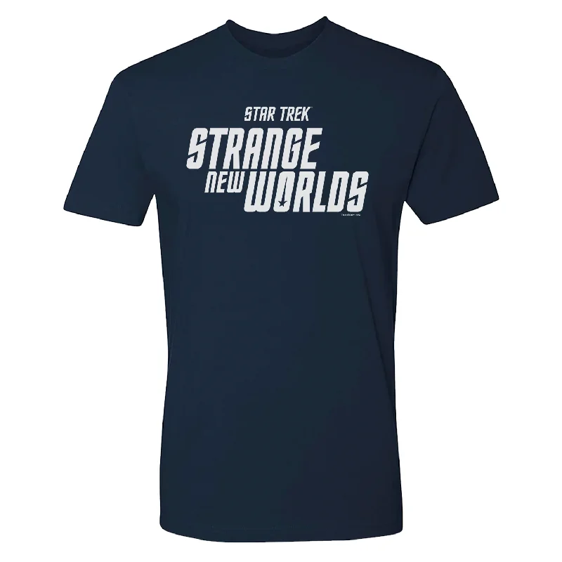 Early Access Star Trek: Strange New Worlds Logo Adult Short Sleeve T-Shirt