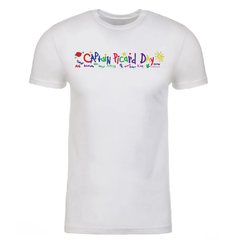 Stock Up and Save Star Trek: The Next Generation Captain Picard Day Adult Short Sleeve T-Shirt Stock Up and Save Star Trek: The Next Generation Captain Picard Day Adult Short Sleeve T-Shirt
