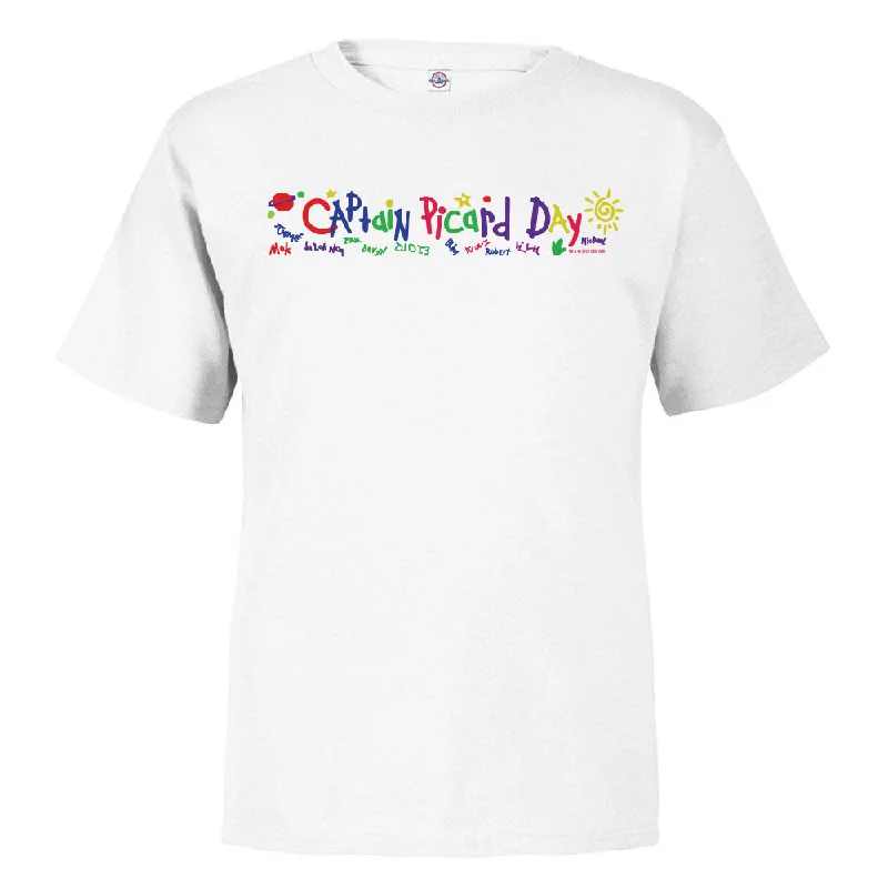 Weekend Bargains to Cherish Star Trek: The Next Generation Captain Picard Toddler Short Sleeve T-Shirt Weekend Bargains to Cherish Star Trek: The Next Generation Captain Picard Toddler Short Sleeve T-Shirt