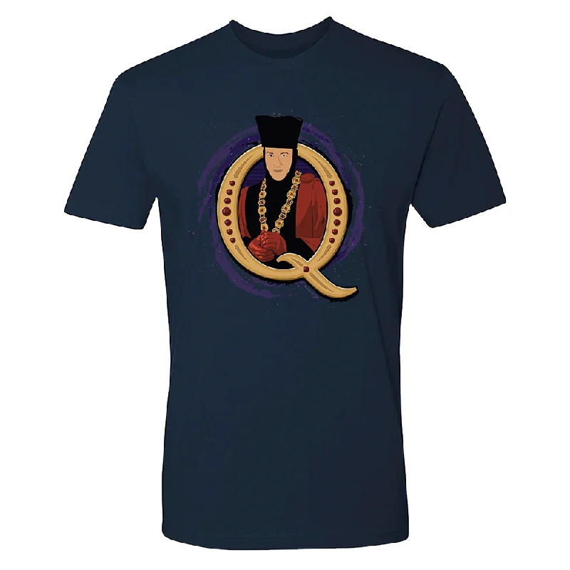 Huge Savings Star Trek: The Next Generation Q Adult Short Sleeve T-Shirt