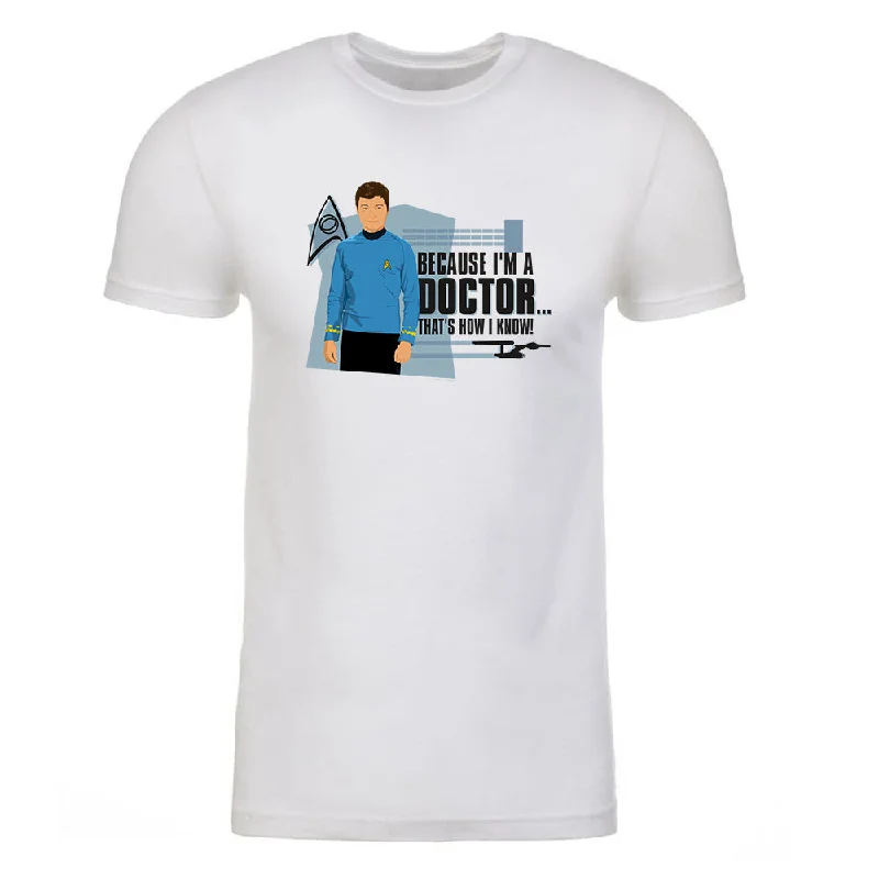 Weekend Savings Fiesta Star Trek: The Original Series Because I'm A Doctor Adult Short Sleeve T-Shirt Weekend Savings Fiesta Star Trek: The Original Series Because I'm A Doctor Adult Short Sleeve T-Shirt