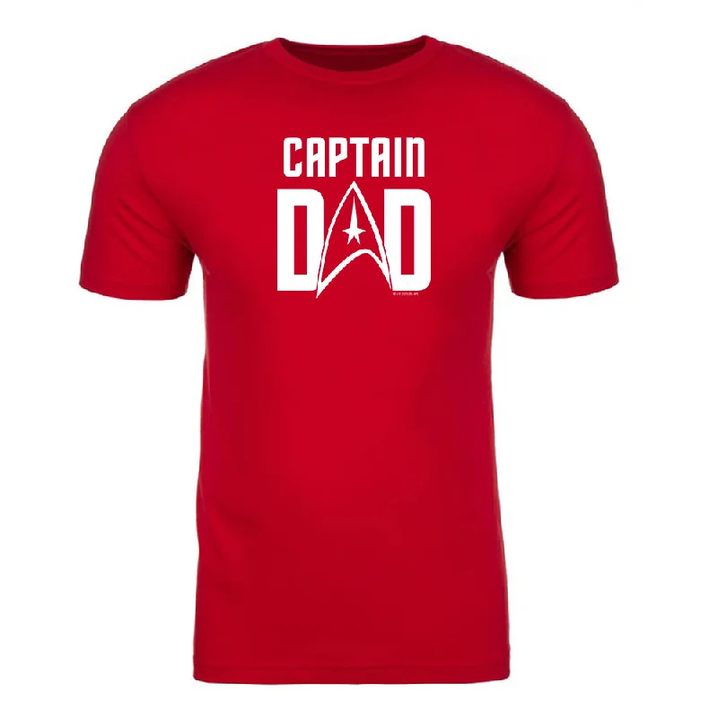 Exclusive Weekend Offers Inside Star Trek: The Original Series Captain Dad Adult Short Sleeve T-Shirt Exclusive Weekend Offers Inside Star Trek: The Original Series Captain Dad Adult Short Sleeve T-Shirt