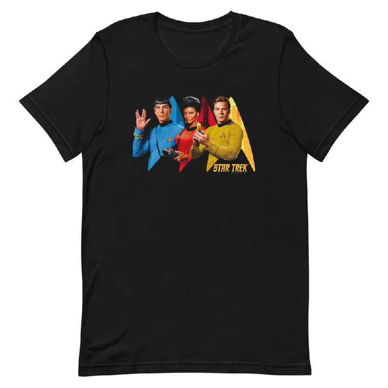 Final Clearance Star Trek: The Original Series Character Group Unisex T-Shirt