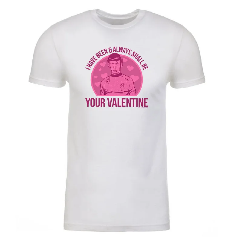 Weekend Shopping Extravaganza Star Trek: The Original Series Spock Valentine Adult Short Sleeve T-Shirt Weekend Shopping Extravaganza Star Trek: The Original Series Spock Valentine Adult Short Sleeve T-Shirt