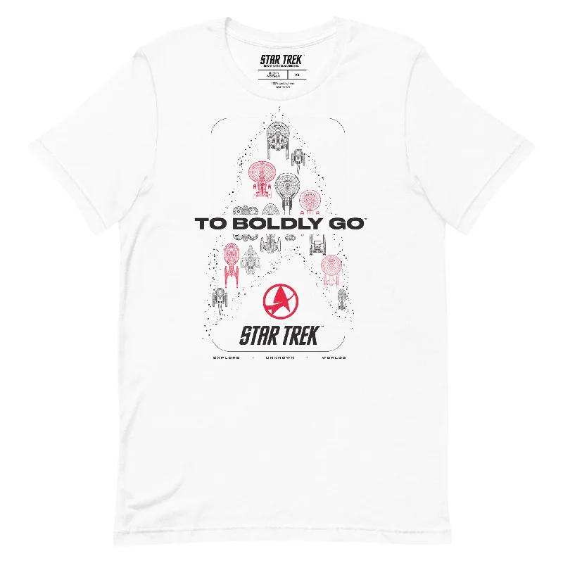 Midnight Madness Star Trek To Boldly Go Short Sleeve T-Shirt