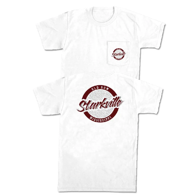 Half Price Starkville, Mississippi Circle Logo Pocket Tee