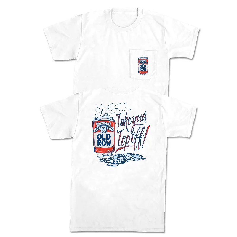 Now or Never Take Your Top Off Pocket Tee