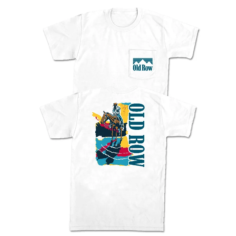 Savings Galore The Cowboy 6.0 Pocket Tee (White)