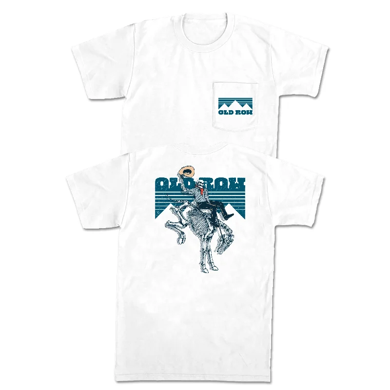 Stock Clearance The Cowboy Killer Pocket Tee (White)