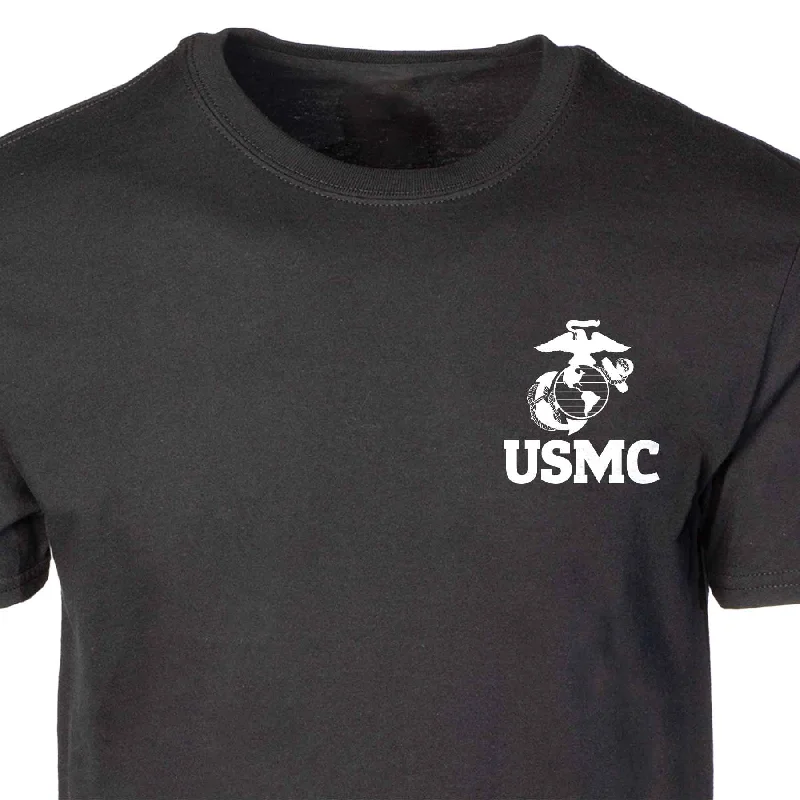 Price Meltdown Marine Corps EGA Emblem T-Shirt in Black or Red