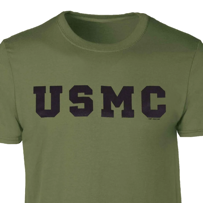 Price Cut USMC Initials Marine Corps T-shirt