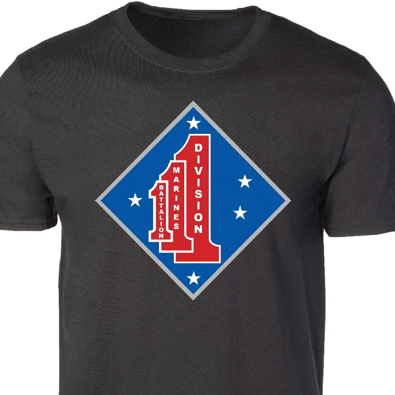 Huge Discounts 1st Battalion 1st Marines T-shirt