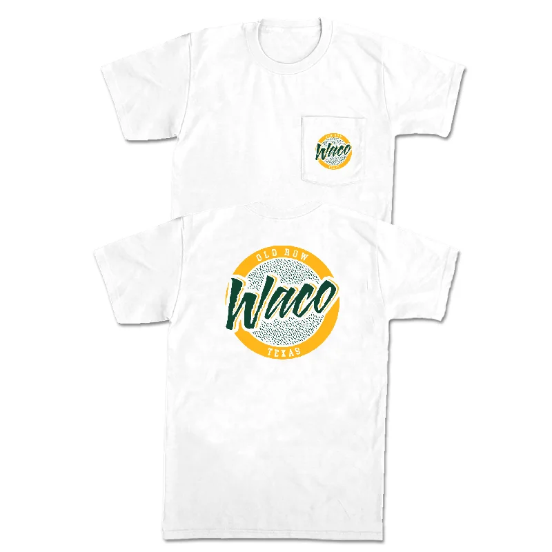 Don't Miss Out Waco, Texas Circle Logo Pocket Tee