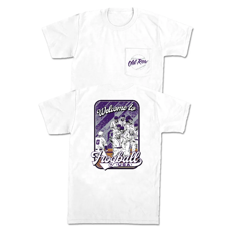 Weekend Offers That Shine Welcome To Frogball Pocket Tee