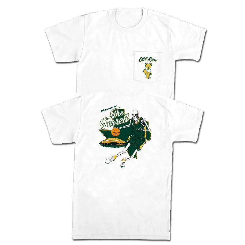 Steals and Deals Welcome To The Ferrell Pocket Tee
